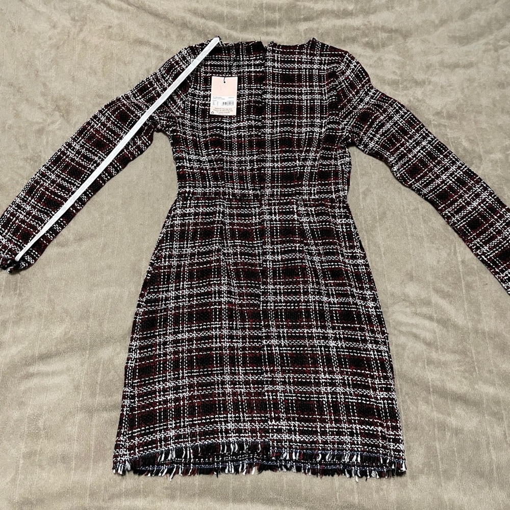 NWT Missguided Tweed MIDI dress - Picture 2 of 4